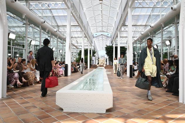 Pedro del Hierro Fashion Show at Mercedes-Benz Fashion Week Madrid Models walk the runway for Pedro del Hierro at Mercedes-Benz Fashion Week Madrid on September 14, 2026, in Madrid, Spain CELEBRITIES FASHION RUNWAY CIBELES José Madrid Madrid Spain  Copyright: xJosÃ xOlivax 7774099