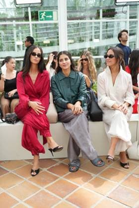 Victoria Federica at the front row of Firma collection during Pasarela Cibeles Mercedes-Benz Fashion Week Madrid 2065 in Madrid, on Monday , 14 September 2026. Cordon Press 
