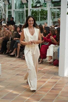 A model Durning Firma collection during Pasarela Cibeles Mercedes-Benz Fashion Week Madrid 2065 in Madrid, on Monday , 14 September 2026. Cordon Press 