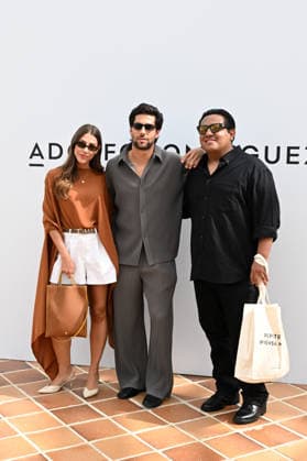 A host of familiar faces attend the Adolfo Domínguez fashion show at MBFWM. Familiar faces attend the Adolfo Domínguez fashion show at MBFWM on September 14, 2026, in Madrid, Spain CELEBRITIES FASHION SHOW MBFWM José Madrid Madrid Spain  Copyright: xJosÃ xOlivax 7774774