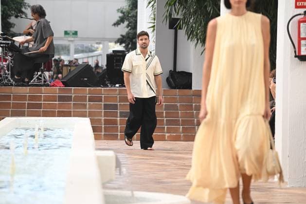 Adolfo Domínguez Fashion Show at MBFWM Singer Pablo Alborán walks the runway for Adolfo Domínguez during Mercedes-Benz Fashion Week at the Greenhouse of the Palacio de Cristal in Arganzuela on September 14, 2026, in Madrid, Spain FASHION CELEBRITIES FASHION SHOW BRAND ADOLFO DOMÍNGUEZ José Madrid Madrid, Spain  Copyright: xJosÃ xOlivax 7774781