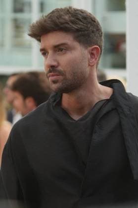 Pablo Alboran wears at collection runway a creation from Adolfo Dominguez during Pasarela Cibeles Mercedes-Benz Fashion Week Madrid 2026 in Madrid, on Monday ,14 September 2026. Cordon Press 