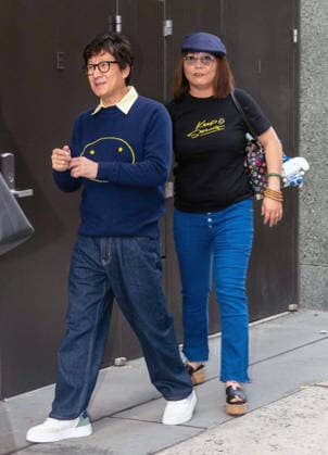 NEW YORK, NY- SEPTEMBER 14: Ke Huy Quan seen at ABC Studios in New York City on September 14, 2026. Credit: Camara Porter USA - ZUMAa123 20260914_zaa_a123_006 Copyright: xAdMediax