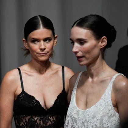 2026 Toronto International Film Festival - Bucking Fastard TORONTO, CANADA - SEPTEMBER 14: Kate Mara (L) and Rooney Mara (R) attend the premiere of Bucking Fastard during the 2026 Toronto International Film Festival at TIFF Lightbox in Toronto, Ontario, Canada on September 14, 2026. Mert Alper Dervis Anadolu Ontario Canada. Editorial use only. Please get in touch for any other usage.  Copyright: x2026xAnadoluxMertxAlperxDervisx