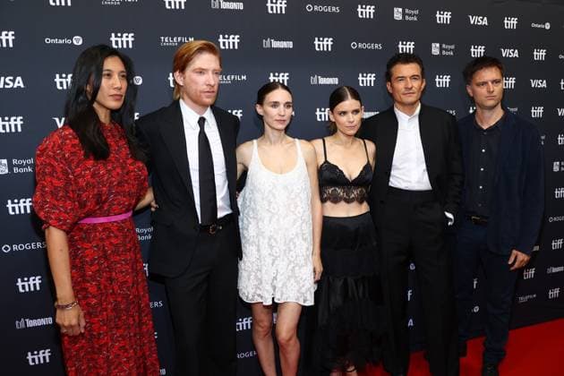 Agnes Chu, Domhnall Gleeson, Rooney Mara, Kate Mara, Orlando Bloom, Jack Riccobono at arrivals for BUCKING FASTARD Premiere at the Toronto International Film Festival (TIFF) 2026, TIFF Lightbox, Toronto, ON, September 14, 2026. Photo By: JA Everett Collection BUCKING FASTARD Premiere at the Toronto International Film Festival (TIFF) 2026 PUBLICATIONXNOTxINxCANxCHNxFRAxITAxJPNxNORxPOLxRUSxESPxUKxUSA
