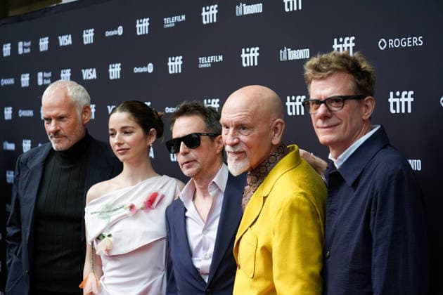 2026 Toronto International Film Festival - Wild Horse Nine TORONTO, CANADA - SEPTEMBER 14 : (L-R) Martin McDonagh, Marina di Girolamo, Sam Rockwell, John Malkovich and Graham Broadbent attend the premiere of Wild Horse Nine during the 2026 Toronto International Film Festival at Princes of Wales Theatre in Toronto, Ontario, Canada on September 14, 2026. Mert Alper Dervis Anadolu Ontario Canada. Editorial use only. Please get in touch for any other usage.  Copyright: x2026xAnadoluxMertxAlperxDervisx