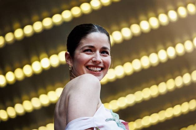 September 14, 2026, Toronto, On, Canada: Mariana di Girolamo is photographed on the red carpet for the film Wild Horse Nine during the Toronto International Film Festival in Toronto, on Monday, Sept. 14, 2026. Toronto Canada  - ZUMAc35_ 20260914_zaf_c35_051 Copyright: xKeitoxNewmanx