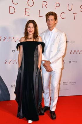 Premiere of CORPUS DELICTI in Berlin: Hannah Herzsprung and Damian Hardung at the premiere of CORPUS DELICTI at the Delphi Filmpalast in Berlin on September 14, 2026 Copyright: xEventpressxBerndtx
