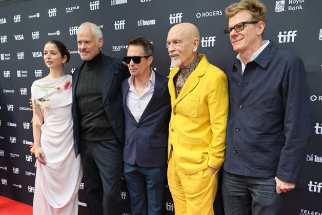 Mariana di Girolamo, Graham Broadbent, Sam Rockwell, John Malkovich, Martin McDonagh At the premiere of Wild Horse Nine At The Princess Of Wales Theatre as part of the 2026 Toronto International Film Festival on September 14, 2026 in Toronto, Canada. Copyright: xHumbertoxServin Clasos MediaPunchx