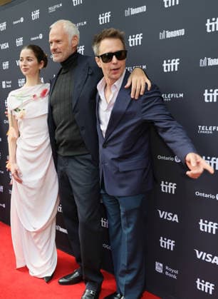 Mariana di Girolamo, Martin McDonagh, Sam Rockwell At the premiere of Wild Horse Nine At The Princess Of Wales Theatre as part of the 2026 Toronto International Film Festival on September 14, 2026 in Toronto, Canada. Copyright: xHumbertoxServin Clasos MediaPunchx