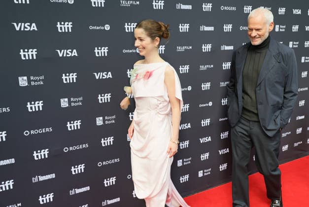 Mariana di Girolamo, Martin McDonagh At the premiere of Wild Horse Nine At The Princess Of Wales Theatre as part of the 2026 Toronto International Film Festival on September 14, 2026 in Toronto, Canada. Copyright: xHumbertoxServin Clasos MediaPunchx