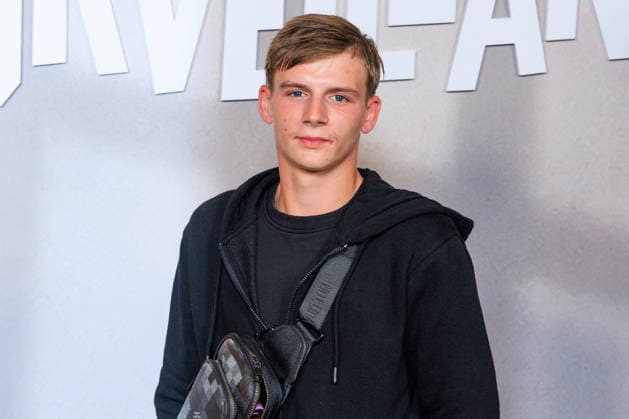 Surveillant Photocall - Paris Logan Lefebre attends the photocell for the premiere of Surveillant held at Le Grand Rex on September 14, 2026 in Paris, France. Photo by David Boyer ABACAPRESS.COM Paris France  Copyright: xBoyerxDavid ABACAx