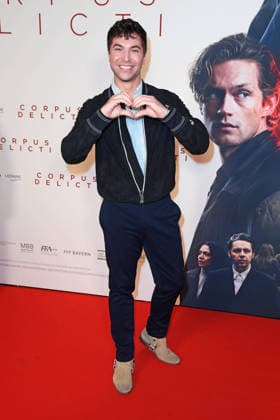 Julian David at the premiere of the movie *Corpus Delicti* at the Delphi Filmpalast in Berlin on September 14, 2026