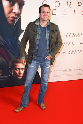 Pierre Kiwitt at the premiere of the movie *CORPUS DELICTI* at the Delphi Filmpalast in Berlin on September 14, 2026