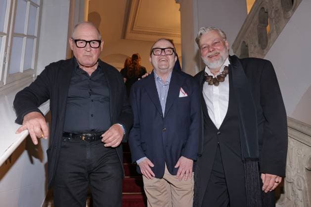 2026 Götz George Award: Burghart Klaußner, Gustav Peter Wöhler, Torsten Muechow; 2026 Götz George Award, Kaiserin-Friedrich-Haus, Berlin; Date: September 14, 2026 Copyright: xEventpress Kratschx