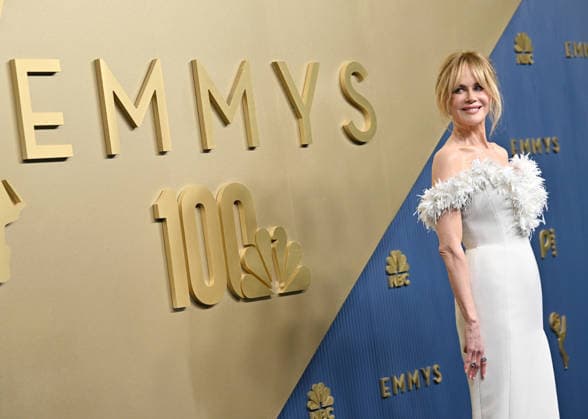 Nicole Kidman arrives for the 78th annual Primetime Emmy Awards at the Peacock Theater in Los Angeles on Monday, September 14, 2026.  LAP20260914560 CHRISxCHEW