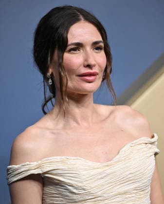 Karolina Wydra arrives for the 78th annual Primetime Emmy Awards at the Peacock Theater in Los Angeles on Monday, September 14, 2026.  LAP20260914585 CHRISxCHEW