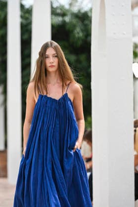 Simorra - Mercedes Benz Fashion Week Madrid, Spain - sep 2026 A model parades with Simorra design during Mercedes Benz Fashion Week Madrid Cibeles Palace in Madrid, 14 of February of 2026 Spain Madrid Spain Copyright: xAtilanoxGarciax xSOPAxImagesx PHOTO07547