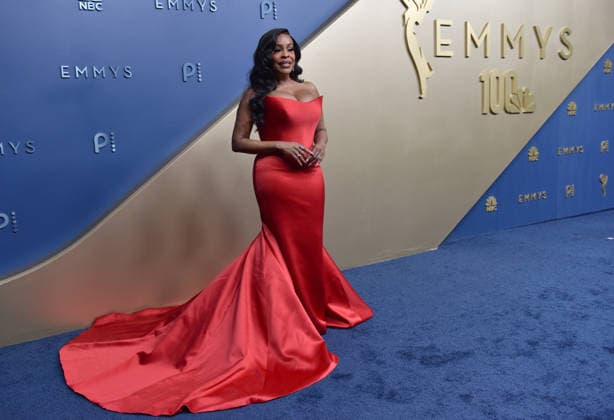 Niecy Nash-Betts arrives for the 78th annual Primetime Emmy Awards at the Peacock Theater in Los Angeles on Monday, September 14, 2026.  LAP20260914718 CHRISxCHEW