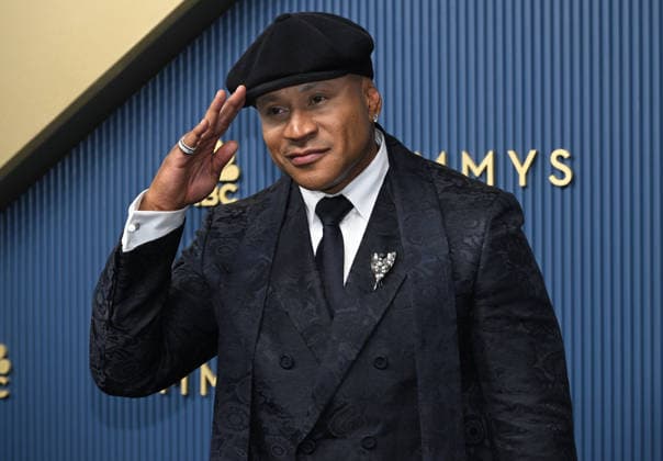 L L Cool J arrives for the 78th annual Primetime Emmy Awards at the Peacock Theater in Los Angeles on Monday, September 14, 2026.  LAP20260914846 JohnxMcCoy