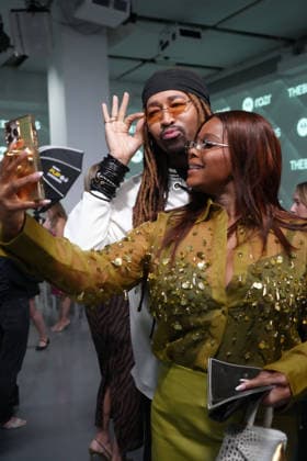 September 14, 2026, New York, Ny, USA: TY HUNTER and CLAIRE SULMERS attend The Blonds SS27 20th Anniversary Runway Show,.641 West 42 St, NYC.September 14, 2026. . The Blonds SS27 20th Anniversary Runway Show,.641 West 42 St, NYC.September 14, 2026. New York USA  - ZUMAms4_ 20260914_faf_ms4_015 Copyright: xSoniaxMoskowitzxGordonx