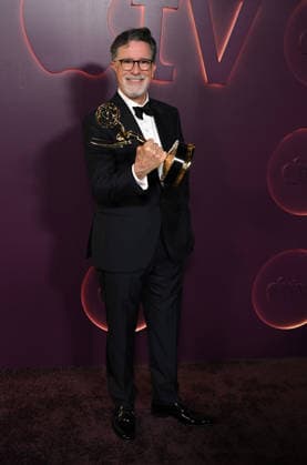 Apple TV+™s Primetime Emmy Party Stephen Colbert arriving to Apple TV+™s Primetime Emmy Party held at NYA WEST on September 14, 2026 in Hollywood, CA. Hollywood NYA WEST California USA Copyright: xLeexWattx xAFF-USA.COMx