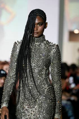 The Blonds Spring 2027 Runway at New York Fashion Week A model walks the runway during The Blonds Spring 2027 and The Blonds 20th Anniversary at New York Fashion Week, held at 643 West 42nd Street in New York City, Monday September 14, 2026. Photography by Jennifer Graylock, Credit:JENNIFER GRAYLOCK Avalon United States, New York, New York, 643 West 42nd Street  Copyright: xJENNIFERxGRAYLOCKx xAvalonx 1134743966