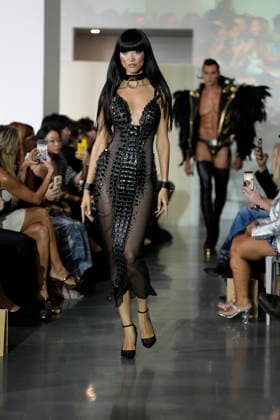 The Blonds Spring 2027 Runway at New York Fashion Week A model walks the runway during The Blonds Spring 2027 and The Blonds 20th Anniversary at New York Fashion Week, held at 643 West 42nd Street in New York City, Monday September 14, 2026. Photography by Jennifer Graylock, Credit:JENNIFER GRAYLOCK Avalon United States, New York, New York, 643 West 42nd Street  Copyright: xJENNIFERxGRAYLOCKx xAvalonx 1134744296
