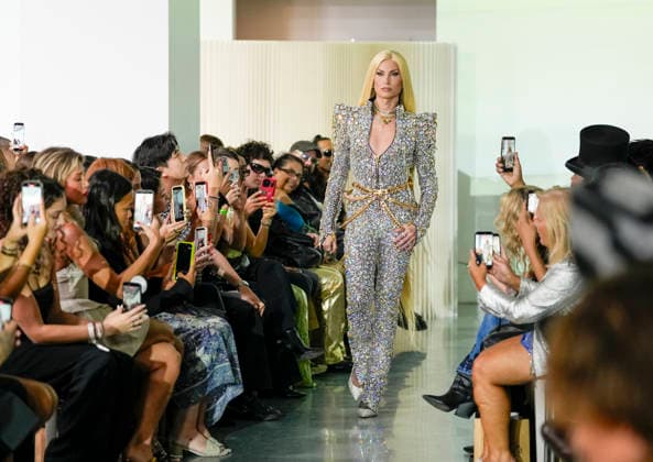 The Blonds Spring 2027 Philippe Blond during The Blonds Spring 2027 and The Blonds 20th Anniversary, held at 643 West 42nd Street in New York City, Monday September 14, 2026. Photography by Jennifer Graylock-Graylock.com 917-519-7666, Credit:JENNIFER GRAYLOCK Avalon United States, New York, New York, 643 West 42nd Street  Copyright: xJENNIFERxGRAYLOCKx xAvalonx 1134743631