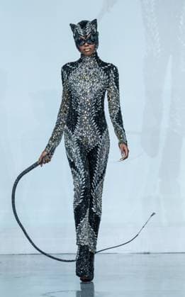 September 14, 2026, Bronx, New York, USA: A model walks runway for The Blonds 20th Anniversary by David and Phillipe Blond presented by Motorola Razr Spring Summer 27 fashion show during SS27 FW at Lavan in New York, NY on September 15, 2026. Bronx USA  - ZUMAr339 20260914_znp_r339_074 Copyright: xLevxRadinx