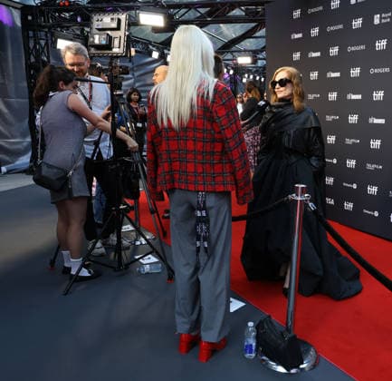 51st Toronto International Film Festival Red carpet for the film All About Corinne ( Ni vue ni connue ) Isabelle Huppert 459683 September 14, 2026 Toronto, Canada  Copyright: xIsabellexVautierx xStarfacex STAR_459683_029