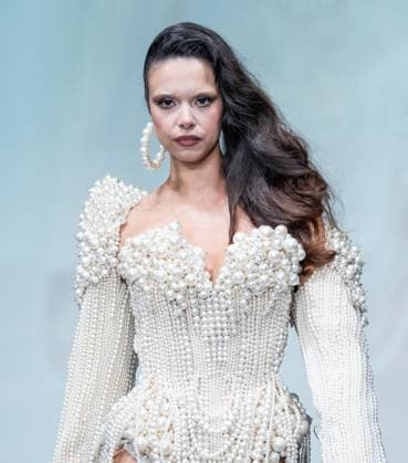 September 14, 2026, Bronx, New York, USA: Bodine Koehler walks runway for The Blonds 20th Anniversary by David and Phillipe Blond presented by Motorola Razr Spring Summer 27 fashion show during SS27 FW at Lavan in New York, NY on September 15, 2026. Bronx USA  - ZUMAr339 20260914_znp_r339_173 Copyright: xLevxRadinx