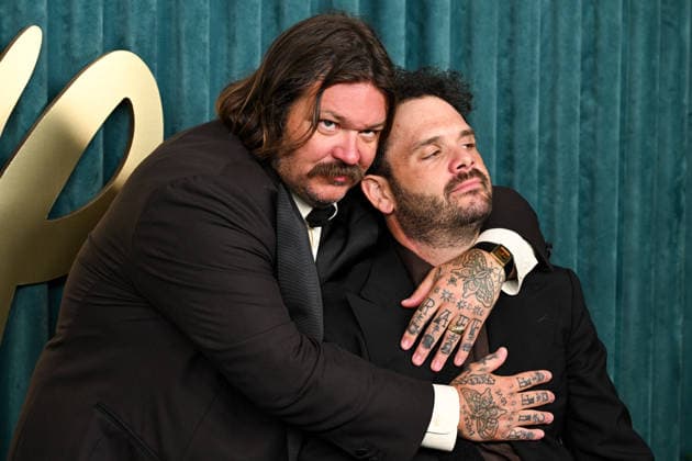 LOS ANGELES, CALIFORNIA - SEPTEMBER 14:Matty Matheson and Ricky Staffierii at the The Walt Disney Company s Emmy Awards Celebration at Vibiana on September 14, 2026. Copyright: xAdMediax xMediaPunchx
