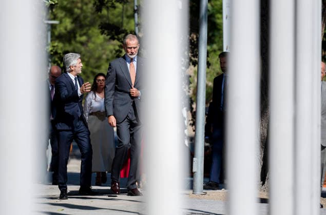 The King presides over the opening of the 2026–2027 academic year at the National School of Civil Protection King Felipe VI, along with Interior Minister Fernando Grande Marlaska, during the opening of the 2026–2027 academic year at the National School of Civil Protection, on September 15, 2026, in Rivas Vaciamadrid, Madrid, Spain. The King presided over the opening ceremony to mark the renovation of the school’s facilities, where students will receive specialized training in civil protection from the General State Administration and other entities with which the school maintains collaborative relationships. SEPTEMBER 15, 2026, Rivas Vaciamadrid, Madrid, Rivas Vaciamadrid, Madrid, Spain  Copyright: xAlbertoxOrtegax 7775972