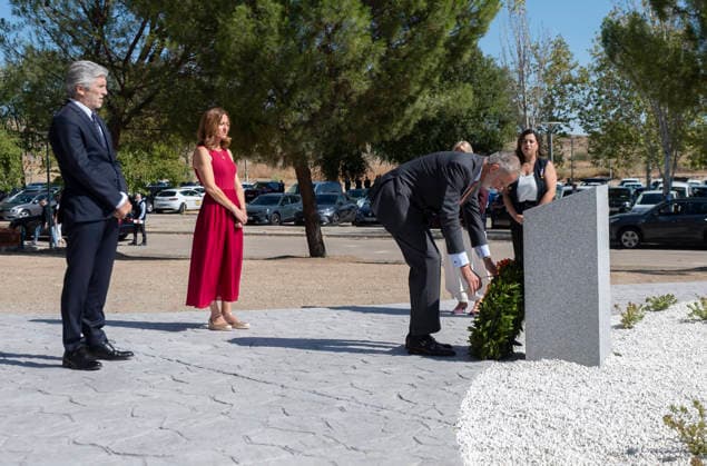 The King Presides Over the Opening of the 2026–2027 Academic Year at the National School of Civil Protection King Felipe VI, along with Interior Minister Fernando Grande Marlaska and Director General of Civil Protection and Emergencies Virginia Barcones, during the opening of the 2026–2027 academic year at the National School of Civil Protection, on September 15, 2026, in Rivas Vaciamadrid, Madrid, Spain. The King presided over the opening ceremony to mark the renovation of the school’s facilities, where students will receive specialized training in civil protection from the General State Administration and other entities with which the school maintains collaborative relationships. SEPTEMBER 15, 2026, Rivas Vaciamadrid, Madrid Rivas Vaciam  Copyright: xAlbertoxOrtegax 7775966