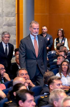 The King presides over the opening of the 2026–2027 academic year at the National School of Civil Protection King Felipe VI and the Minister of the Interior, Fernando Grande Marlaska, during the opening of the 2026–2027 academic year at the National School of Civil Protection, on September 15, 2026, in Rivas Vaciamadrid, Madrid, Spain. The King presided over the opening ceremony to mark the renovation of the school’s facilities, where students will receive specialized civil protection training from the General State Administration and other entities with which the school maintains collaborative relationships. SEPTEMBER 15, 2026, Rivas Vaciamadrid, Madrid, Rivas Vaciamadrid, Madrid, Spain  Copyright: xAlbertoxOrtegax 7776035