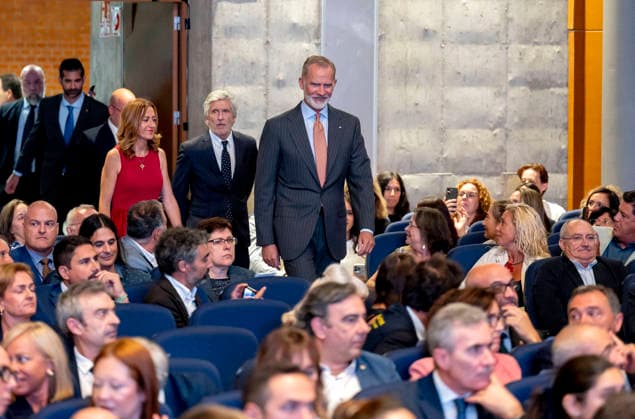 The King Presides Over the Opening of the 2026–2027 Academic Year at the National School of Civil Protection King Felipe VI, Interior Minister Fernando Grande Marlaska, and Director General of Civil Protection and Emergencies Virginia Barcones, during the opening of the 2026–2027 academic year at the National School of Civil Protection, on September 15, 2026, in Rivas Vaciamadrid, Madrid, Spain. The King presides over the opening of the academic year to mark the renovation of the school’s facilities, where students will receive specialized training in civil protection from the General State Administration and other entities with which the school maintains collaborative relationships. SEPTEMBER 15, 2026, Rivas Vaciamadrid, Madrid Rivas Vaci  Copyright: xAlbertoxOrtegax 7776041