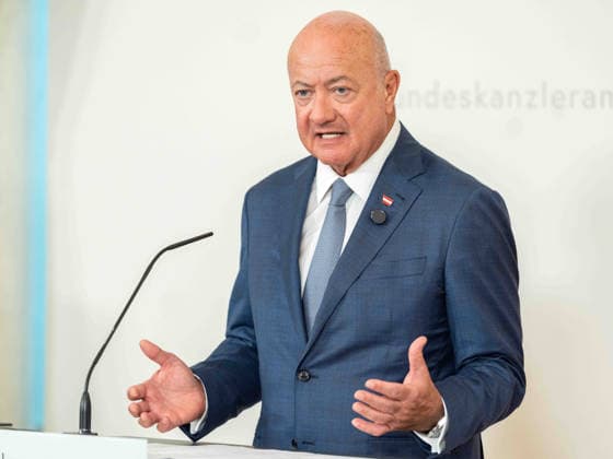 September 15, 2026: Working visit to the capitals by Federal Chancellor Christian Stocker (ÖVP) on September 15, 2026, during a working visit as part of the EU Council President’s Tour des Capitales at the Federal Chancellery in Vienna, Vienna, Austria