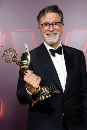 USA - 2026 Apple TV Post Emmy Party - Los Angeles LOS ANGELES - SEP 14: Stephen Colbert at the 2026 Apple TV Post Emmy Party at the NYA Studios on September 14, 2026 in Los Angeles, CA Los Angeles CA USA  Copyright: xKathyxHutchinsx xHutchinsxPhotox