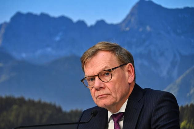 Johann Wadephul, Federal Minister of Foreign Affairs; single frame, cropped image, portrait; press conference following a meeting of the Council of Ministers at the Prinz Carl Palais in Munich on September 15, 2026