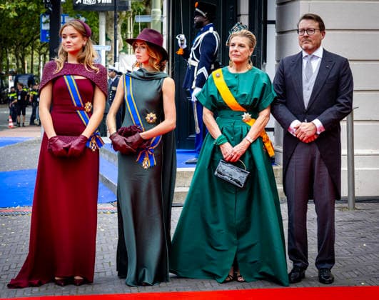 15-09-2026 Prinsjesdag Princess Laurentien and Prince Constantijn and Princess Alexia and Princess Ariane during the opening of the parliamentary year in The Hague. Â  Copyright: xPPEx