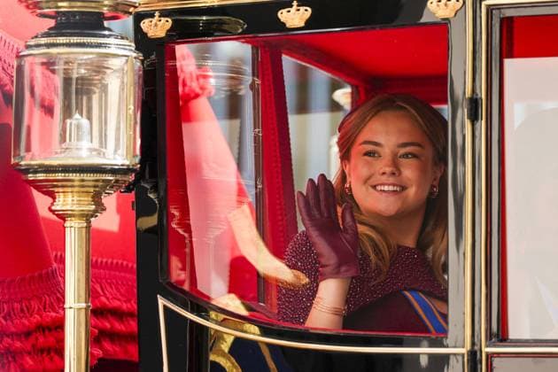 Prinsjesdag 2026 - The Hague Princess Ariane departs from Noordeinde Palace with carriages from the Royal Stables during Prinsjesdag in The Hague, Netherlands on September 15, 2026. Photo by Jeroen Jumelet ABACAPRESS.COM The Hague Netherlands  Copyright: xBrunoxPress ABACAx