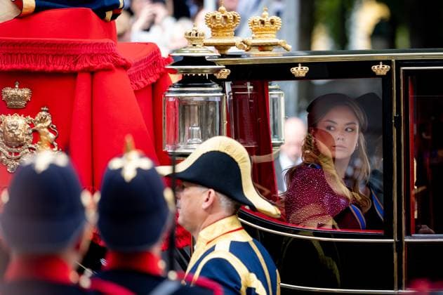 THE HAGUE - Princess Ariane leaves the Royal Theatre after the Speech from the Throne during Prinsjesdag. The new working year of the First and Second Chambers is opened on the third Tuesday of September. IRIS VAN DEN BROEK ANP netherlands out - belgium out  Copyright: xx x568709970x originalFilename: 568709970.jpg