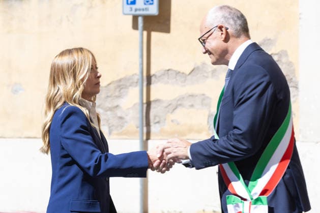 IPA88557560 - Giorgia Meloni Attends Emma Bonino s Secular Funeral in Rome  Copyright: xMatteoxNardonex xx IPA88557560