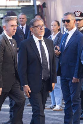 IPA88557573 - Ignazio La Russa Attends Emma Bonino s Secular Funeral in Rome  Copyright: xMatteoxNardonex xx IPA88557573