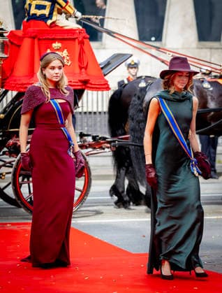 15-09-2026 Prinsjesdag Princess Alexia and Princess Ariane during the opening of the parliamentary year in The Hague. Â  Copyright: xPPEx