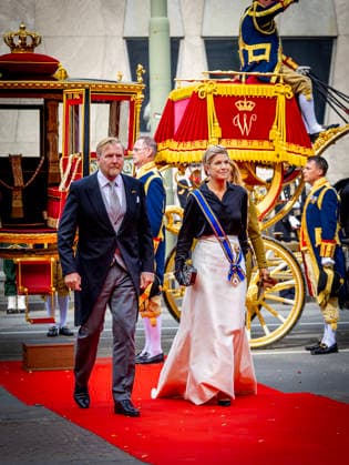 15-09-2026 Prinsjesdag Queen Maxima and King Willem-Alexander during the opening of the parliamentary year in The Hague. Â  Copyright: xPPEx