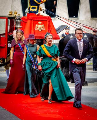 15-09-2026 Prinsjesdag Princess Alexia and Princess Ariane and Princess Laurentien and Prince Constantijn during the opening of the parliamentary year in The Hague. Â  Copyright: xPPEx