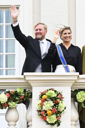 Den Haag, The Netherlands, 2026-09-15 14:20:05 THE HAGUE, 15-09-2026, Noordeinde Palace King Willem Alexander and Queen Maxima with Princess Amalia, Princess Ariane, Princess Alexia, Prince Constantijn and Princess Laurentien during Princess Day on the balcony of Noordeinde Palace PHOTO: NL Beeld Patrick van Emst Credit: NL Beeld Patrick van Emst  Copyright: xx x