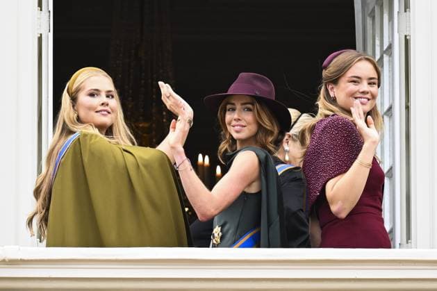 Den Haag, The Netherlands, 2026-09-15 14:20:40 THE HAGUE, 15-09-2026, Noordeinde Palace King Willem Alexander and Queen Maxima with Princess Amalia, Princess Ariane, Princess Alexia, Prince Constantijn and Princess Laurentien during Princess Day on the balcony of Noordeinde Palace PHOTO: NL Beeld Patrick van Emst Credit: NL Beeld Patrick van Emst  Copyright: xx x
